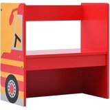  3-dijelni dječji set stola i stolica dizajn vatrogasnog vozila | shoptok.hr