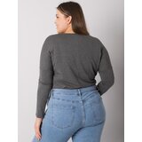 RELEVANCE Blouse-RV-BZ-7302.23-dark gray | Shoptok.si