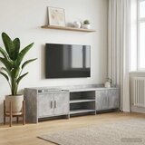 TV ormar 168 x 33 x 47 cm Betonska siva Konstruirano drvo | Eponuda.ba