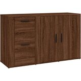 vidaXL Komoda boja Smeđi hrasta 100x33x59,5 cm od konstruiranog drva | shoptok.hr