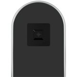  Zidno ogledalo srebrno 40 x 15 cm ovalno | Shoptok.si
