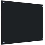  Kuhinjska zaštita od prskanja crna 70 x 60 cm kaljeno staklo | Eponuda.ba