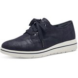 Tamaris Čevlji na vezalke mornarska | Shoptok.si