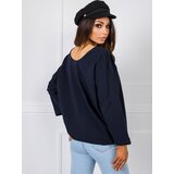 BASIC Feel Good Blouse-TP-BZ-5472.00P-navy blue | Shoptok.si