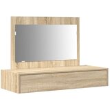  Zidni toaletni stol Sonoma hrast 100x40x70 cm | shoptok.hr