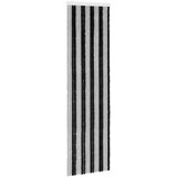 vidaXL Zavjesa protiv insekata Chenille Siva i crna 56 x 200 cm - Siva i crna (dvostripa) 56 x 200 cm | shoptok.hr