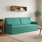 SOFA za 3 osobe Tirkizna 220 x 81 x 82 cm Baršun | shoptok.hr