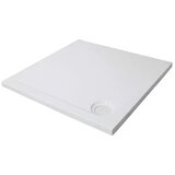 AQUAART Tuš kad Flat KV (90 x 90 x 4 cm, bela) | Shoptok.si