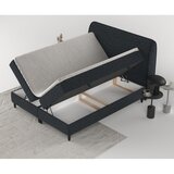 Maison de Rêve Črna boxspring postelja s prostorom za shranjevanje 180x200 cm Melba – | Shoptok.si