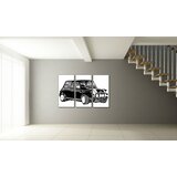  Ročno izdelana slika POP Art MINI COOPER 3-delna (POP ART) Cene