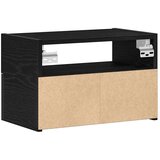 vidaXL Stenska nočna omarica 2 kosa črna 45x26x28,5 cm | Shoptok.si