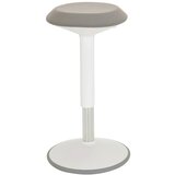 MID.YOU Pisarniški Stolček Balance Sit Iii W, Bela, Siva | Shoptok.si