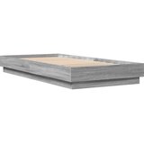  Okvir kreveta za pod Siva Sonoma 80 x 200 cm Konstruirano drvo | Shoptok.si