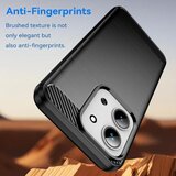 Techsuit Carbon Silicone maska za Xiaomi Redmi 15C 4G / Redmi 15C 5G - crna | shoptok.hr