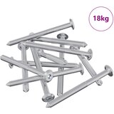 vidaXL Pohištveni vijaki 1400 pcs srebrna Jeklo, (5000163866) | Shoptok.si