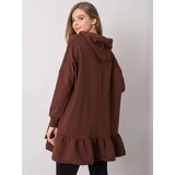 FANCY Tunic-FA-TU-7369.41X-Dark Brown | Shoptok.si