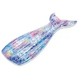 dušek za vodu waves inflatable mat mermaid šareni