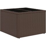  9-dijelni set vrtnih sofa s jastucima poliratan smeđi | shoptok.hr