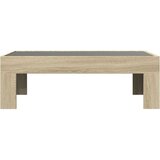 vidaXL Stolić s beskonačnim LED svjetlima boja hrasta 90x50x30 cm | shoptok.hr