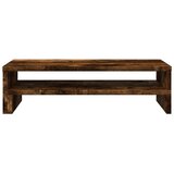  Stalak za monitor boja dimljenog hrasta 54x22x15 cm drveni | shoptok.hr