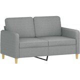  2-dijelni set sofa s jastucima svjetlosivi od tkanine | shoptok.hr