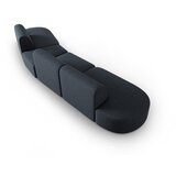 Milo Casa Modra sedežna garnitura iz šenilje desni kot 428 cm Paolo – | Shoptok.si