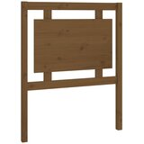 vidaXL Posteljno vzglavje medeno rjavo 80,5x4x100 cm trdna borovina, (20648348) | Shoptok.si