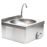  Stenski inox umivalnik z vklopom na koleno + armatura | Shoptok.si