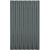 Krovni paneli 36 kom pocinčani čelik antracit 60 x 36 cm | shoptok.hr