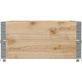  Vrtni sadilica bijeli 120 x 80 cm od masivne borovine | shoptok.hr