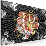  Slika - Flowers from the heart 90x60 Cijene