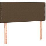  Krevet box spring s madracem LED tamnosmeđi 100x200 cm tkanina | shoptok.hr