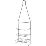 Mondex kopalniška polica metal Carl Silver 15x9.5x46 silver 1pc, (5000343163) Cene