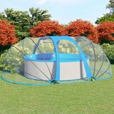 vidaXL Kupola za bazen ovalna 530x410x205 cm Cene