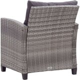  6-dijelni set vrtnih sofa od poliratana s jastucima tamnosivi | shoptok.hr