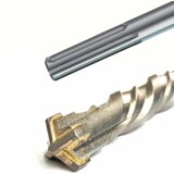 KLASEBO SDS Max Udarni Sveder 35mm 4-rezilni za Beton z Natančnim Vrtanjem in Visoko Odpornostjo, (5000081623) | Shoptok.si
