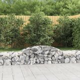  Lučne gabionske košare 17 kom 300x50x40/60 cm pocinčano željezo | shoptok.hr
