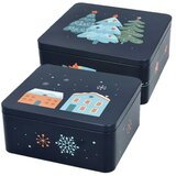 Birkmann Set pločevinastih škatel za piškote "Christmas Night " - velik - 1 set Cene