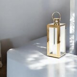 Dekorativna lanterna 38 cm zlatna | Eponuda.com