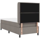  Krevet s opruga kutije Sivo-smeđa 190 x 90 cm tkanina | shoptok.hr