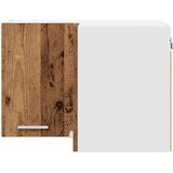 Viseći ormarić s pohranom Stari drvo i bijela 57 x 57 x 40 cm | shoptok.hr