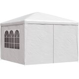 Šator za zabave 3 x 3 m bijeli | shoptok.hr