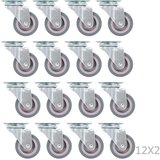 Gibljiva kolesa 96 kosov 50 mm | Shoptok.si