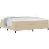  Krevet s opruga kutije Siva zelena 200 x 200 cm Kordura tekstil | shoptok.hr
