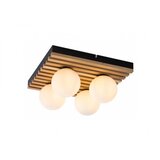 Rabalux plafonjera noxelle G9 4x max 5W mat crno hrast (71462) Cene