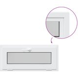  Prozor za podrum RISOR 90 x 40 cm PVC i staklo Bijela | shoptok.hr