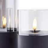 Brilliant SET 3x LED sveće BOUGIE LED/2xAA IP44 crna/dimna | Eponuda.com