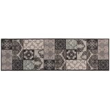  Kuhinjski Tepih Crni Mozaik 300 x 60 cm 100% poliamid Slike