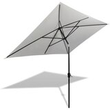  Suncobran 200 x 300 cm Pijesak bijela Pravokutni | shoptok.hr