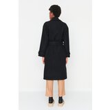 Trendyol Black Belted Oversize Cachet Coat | ePonuda.com